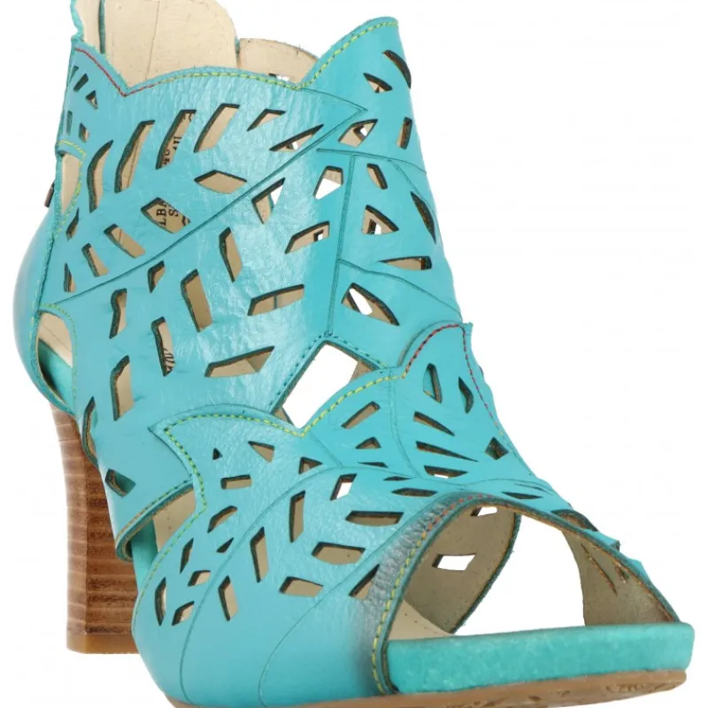 Laura Vita Albane 048 Turquoise*Femme Sandales | Talons