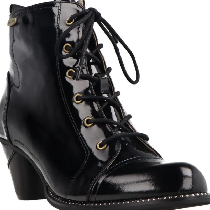 Laura Vita Alcizeeo 78 Verniz Noir*Femme Bottines