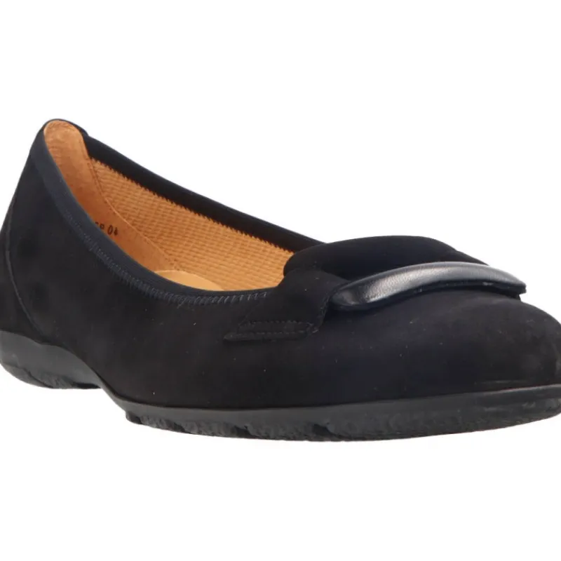 Gabor Alexis Suede Black*Femme Ballerines