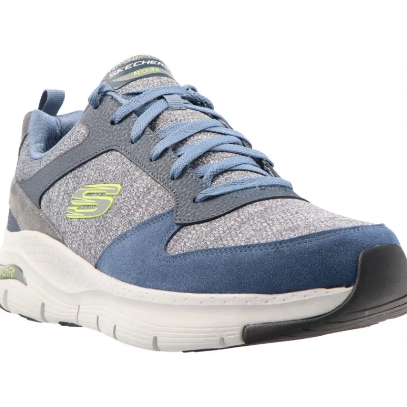 Skechers Arch Fit Navy*Homme Sneakers | Baskets