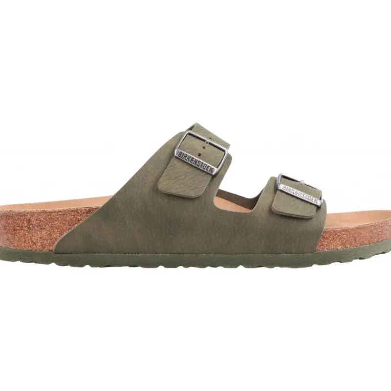 Birkenstock Arizona Desert Dust Green Vegan*Homme Sandales