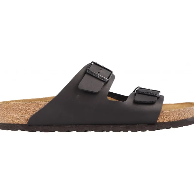 Birkenstock Arizona SFB Black Birko Flor*Homme Sandales