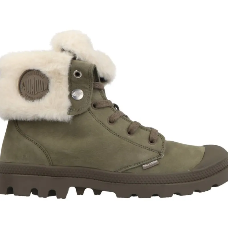 Palladium Baggy Nubuck WL Dusky Green*Femme Bottines