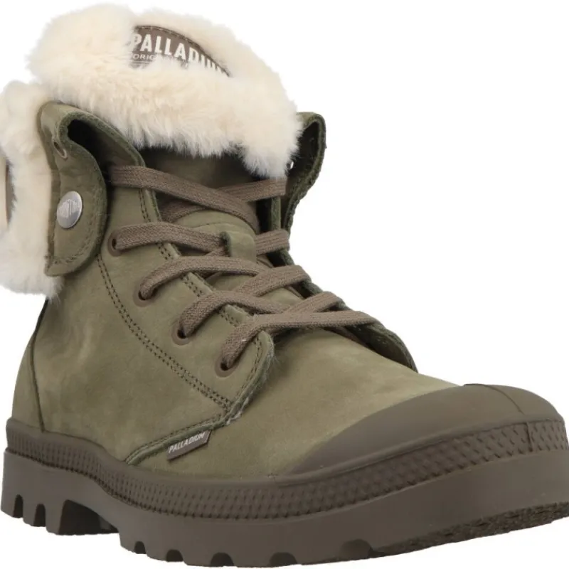 Palladium Baggy Nubuck WL Dusky Green*Femme Bottines