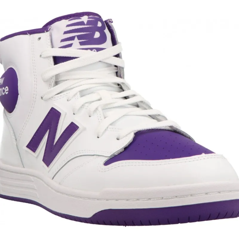 New balance BB 480 SCE Blanc/Lilas*Homme Bottes / Montantes | Basketball