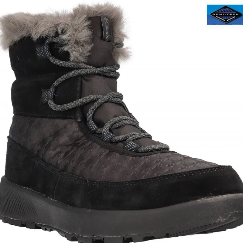 Columbia Black Slopeside Peak Luxe Graphite*Femme Bottines