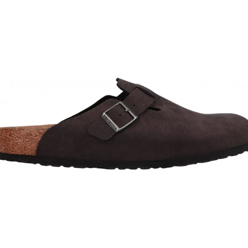 Birkenstock Boston Black Syntetik*Homme Chaussons | Sandales