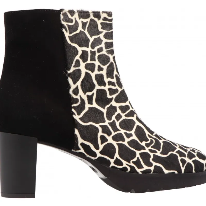 Plumers Chiara Suede Noir*Femme Bottines | Talons