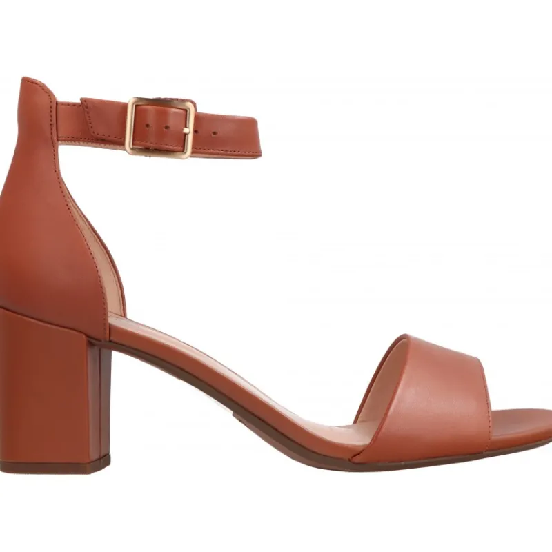 Clarks Deva Mae Tan Leather*Femme Sandales | Talons