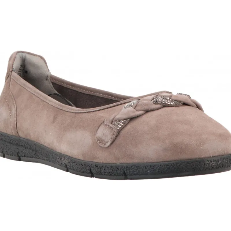 Tamaris Comfort Estel Taupe*Femme Ballerines