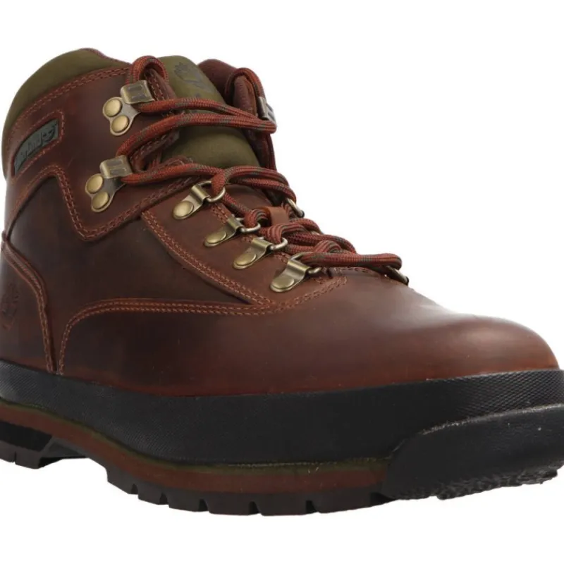 Timberland Euro Hiker Mid Brown*Homme Bottes / Montantes | Montagne