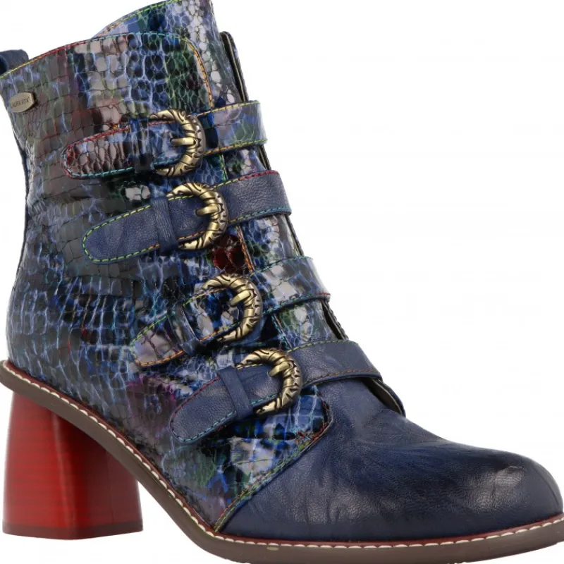 Laura Vita Evcao 03F Bleu*Femme Bottines | Talons