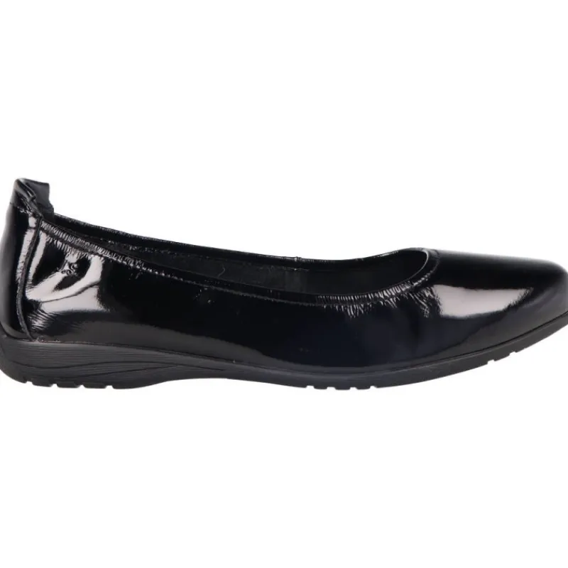 Josef Seibel Fenja 01 Black Patent*Femme Ballerines