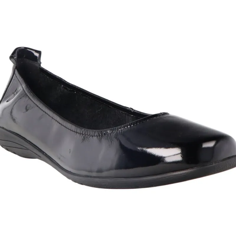 Josef Seibel Fenja 01 Black Patent*Femme Ballerines