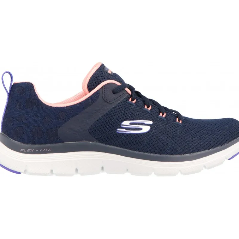 Skechers Flex Appeal 4.0 Elegant Ways Bleu*Femme Baskets