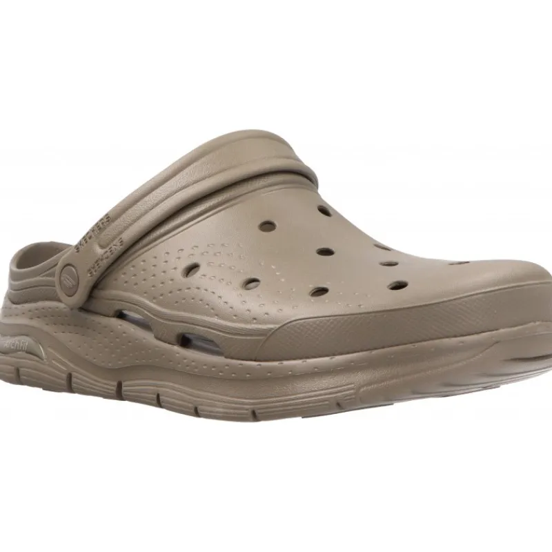 Skechers Foamies Arch Fit Valiant Khaki*Homme Sabots