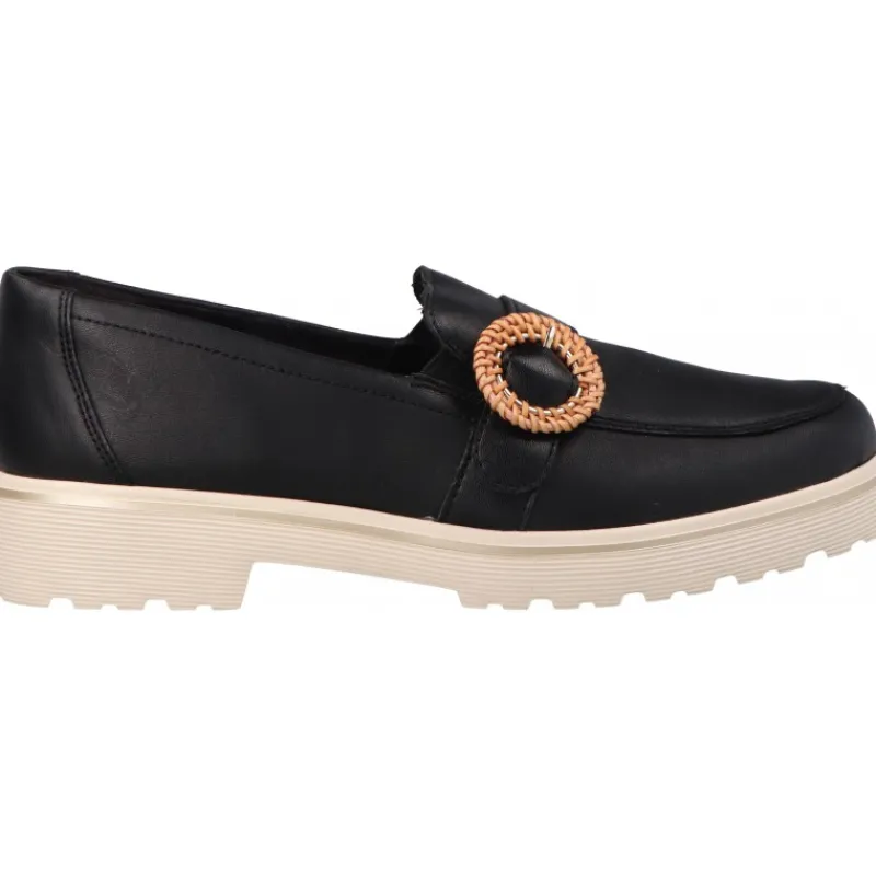 Remonte Gaia Black*Femme Mocassins