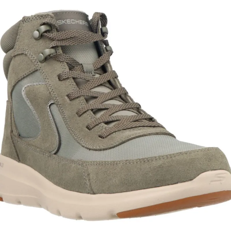 Skechers Glacial Ultra Olive*Femme Bottines