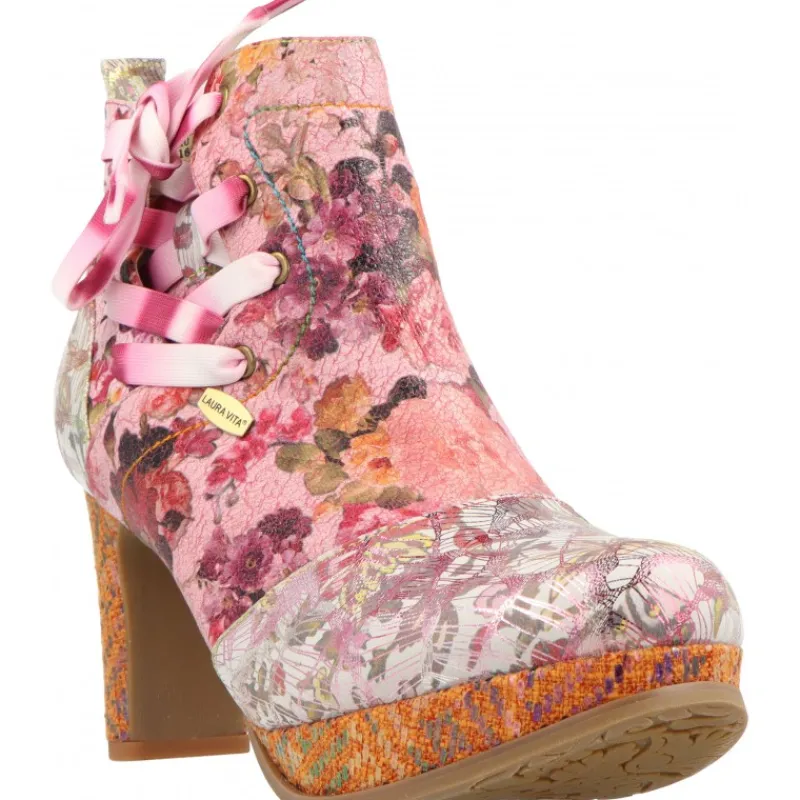 Laura Vita Hicao 0522 Rose*Femme Bottines | Talons