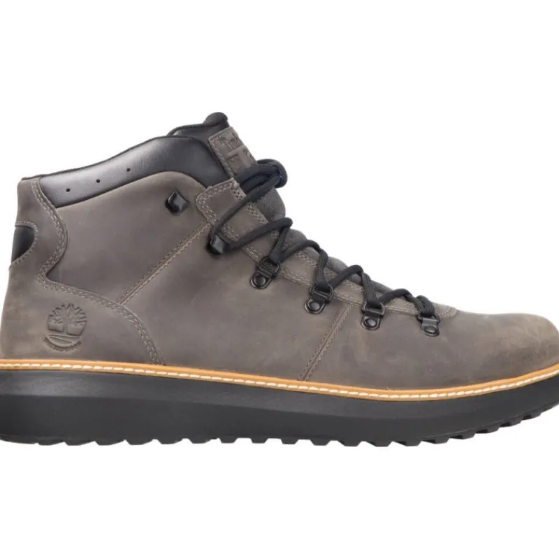 Timberland Hudson Mid Lace WP Dark Grey*Homme Bottes / Montantes | Casual