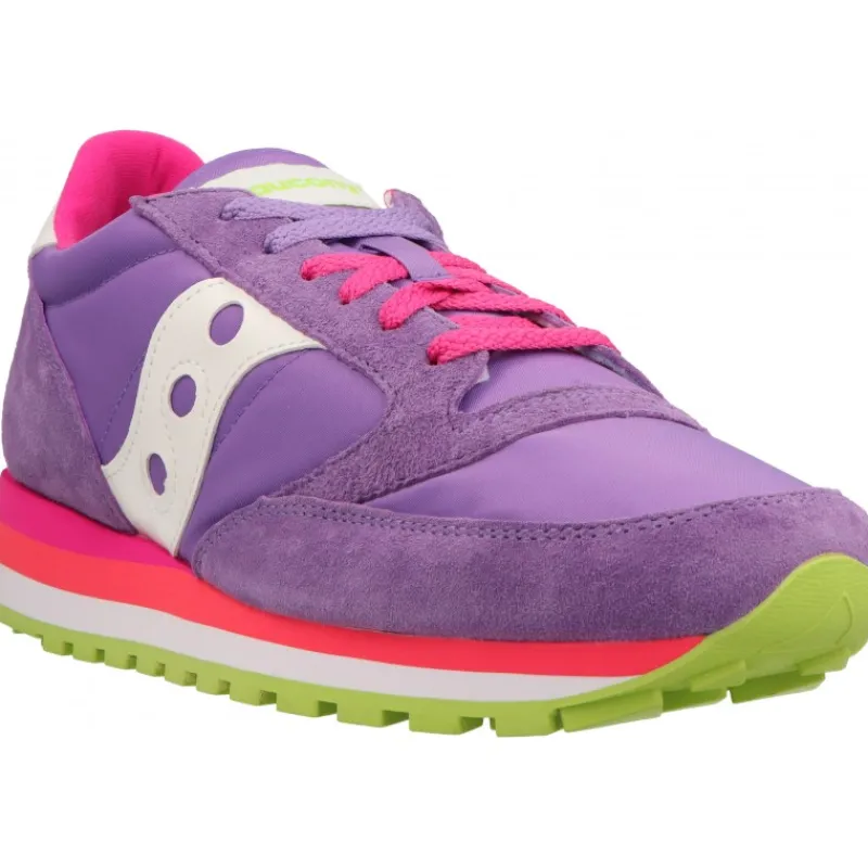 Saucony Jazz Triple Violet/Blanc*Femme Sneakers