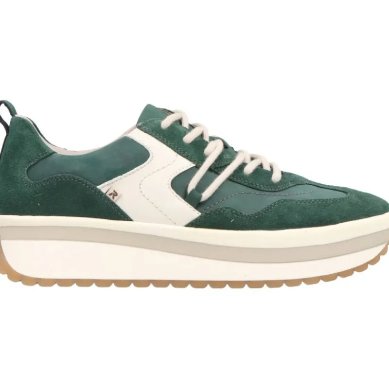 Rieker Evolution Luisa Bottle Green*Femme Sneakers