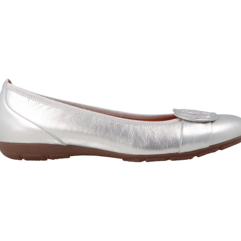 Gabor Met Silver*Femme Ballerines