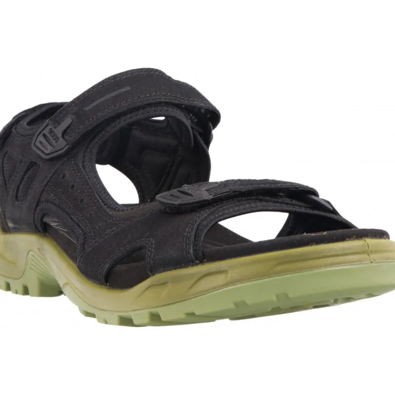 Ecco Offroad Black Acorn*Homme Sandales