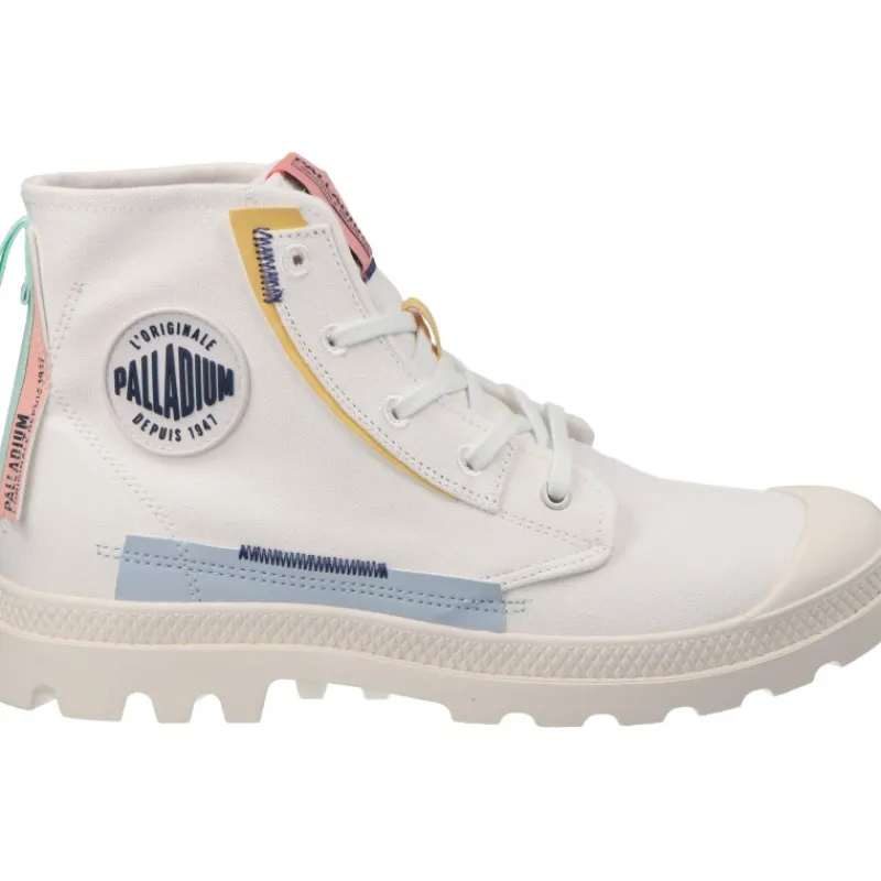 Palladium Pampa Underlayer White*Femme Bottines