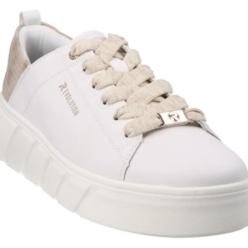 Rieker Evolution Rock Weiss*Femme Sneakers