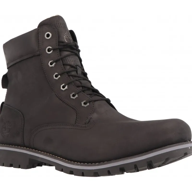 Timberland Rugged WP II 6in PT Bt Black Full Grain*Homme Bottes / Montantes | Casual