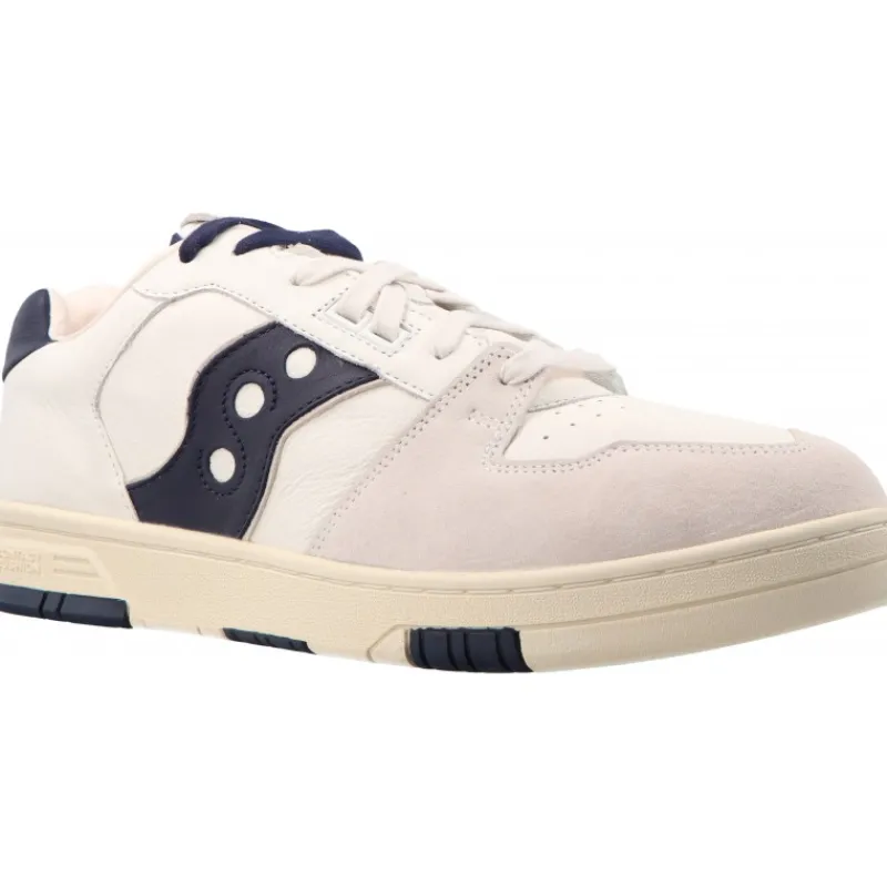 Saucony Sonic Low Beige/Bleu*Homme Sneakers | Baskets