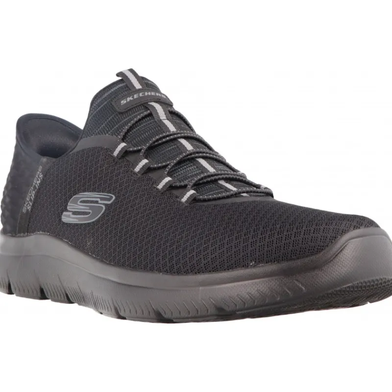 Skechers Summits High Range Black*Homme Baskets