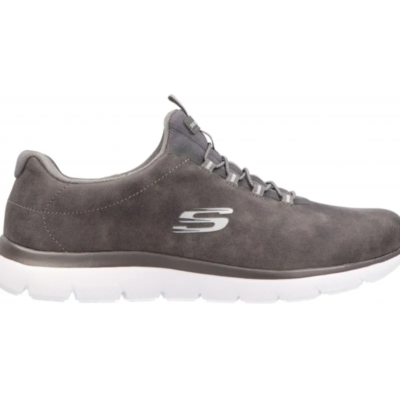 Skechers Summits Itz Bazik Gris*Femme Baskets