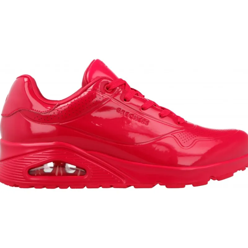 Skechers Uno Shiny One Red*Femme Sneakers