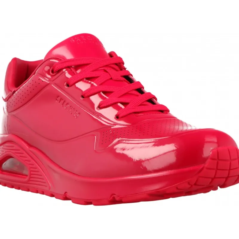 Skechers Uno Shiny One Red*Femme Sneakers