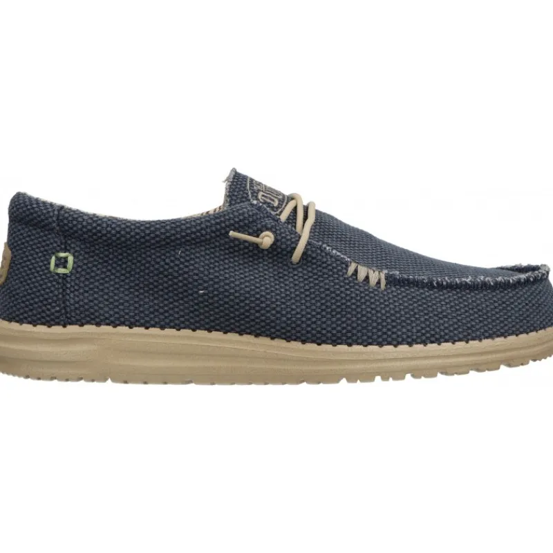 HeyDude Wally Braided Blue Night*Homme Bateau