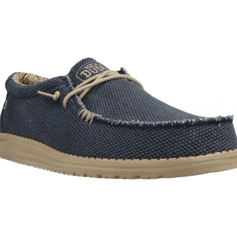 HeyDude Wally Braided Blue Night*Homme Bateau