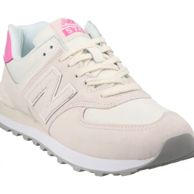 New balance WL57 42BA Beige/Pink*Femme Sneakers