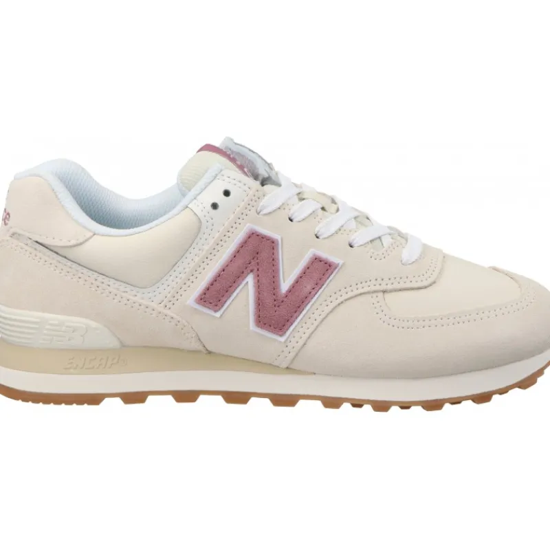 New balance WL574 QC2 Beige/Lila*Femme Sneakers